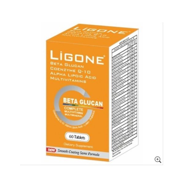 Ligone Beta-Glucan Probiotic Multivitamin 60 Tablet
