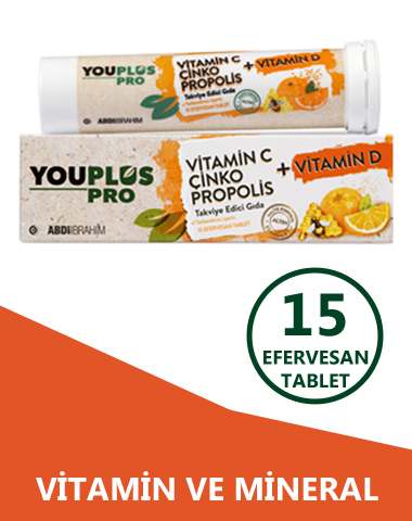 Youplus Vitamin C Çİnko Propolis Vitamin D