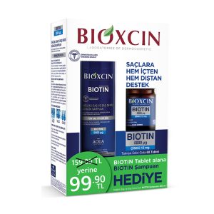 Bioxcin Biotin 5000 Mg 60 Tablet + Biotin Şampuan 300ml
