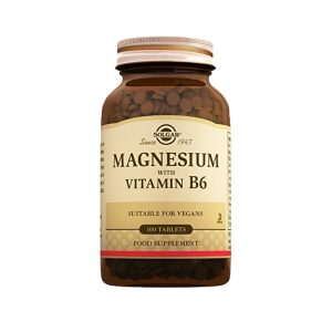 Solgar Magnesium Vitamin B6 100 Tablet