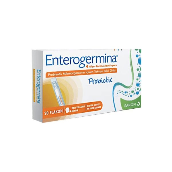 Enterogermina Probiyotik Yetişkin 5 ml x 20 Flakon