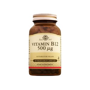 Solgar Vitamin B12 500 mg 50 Kapsül