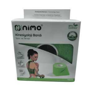 Nimo Kinesiyoloji Bandı 5cm*5m Yeşil