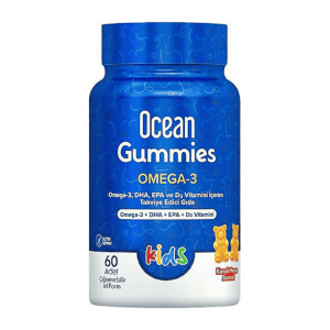 Ocean Gummies Omega 3 Kids 60 Adet Çiğnenebilir Jel Form