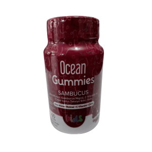 Ocean Gummies Sambucus Kids 60 Adet Çiğnenebilir Jel Form