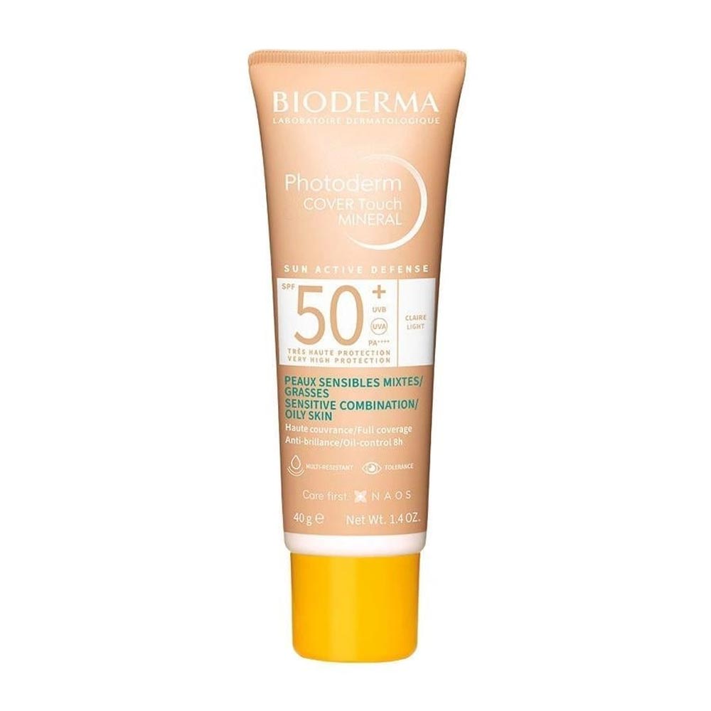 Bioderma Photoderm Cover Touch Mineral SPF50+ Light 40gr