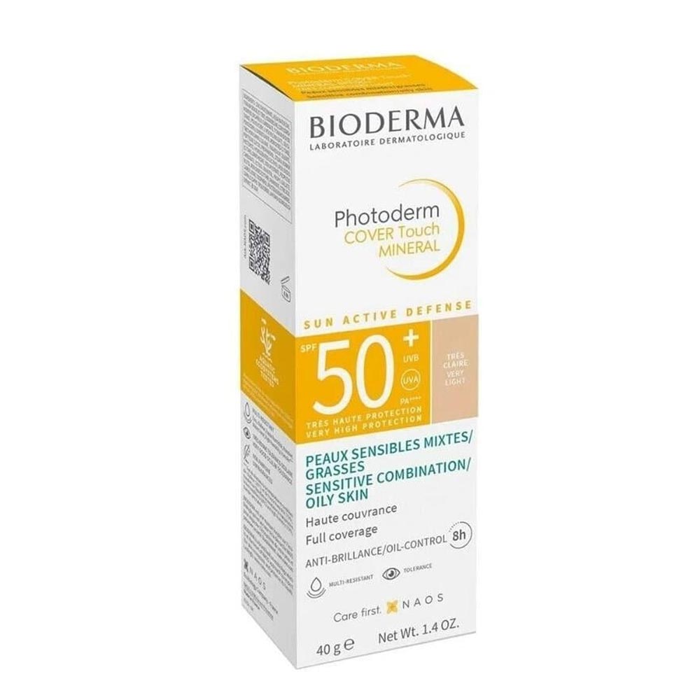 Bioderma Photoderm Cover Touch Mineral SPF50+ Very Light 40gr