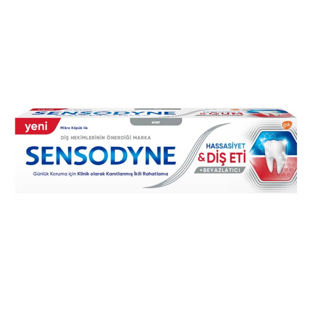 Sensodyne Hassasiyet & Diş Eti Beyazlatıcı Diş Macunu 75ml